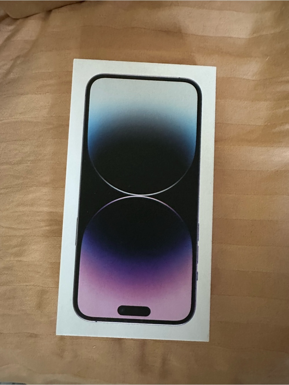 Apple iPhone 14 Pro — Black and Purple Fade
Box only